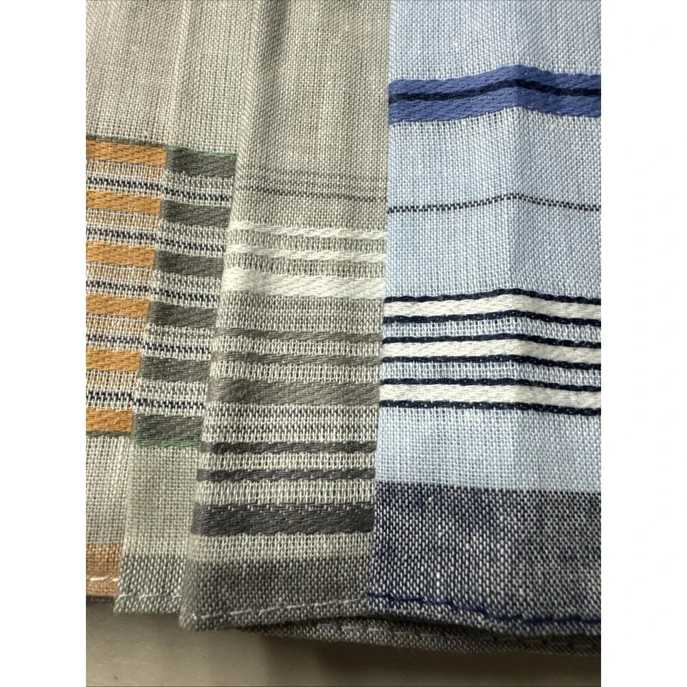 VTG! ALFREDO VERSACE Multicolor Plaid Handkerchief 15
